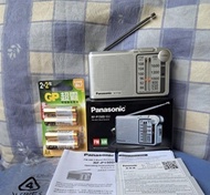 DSE Panasonic RF-P150D收音機 )送2A電池兩粒)