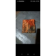 Amboyna Burl Stabwood Craft Material Size 11.5x5x1.5 Cm. A Pair