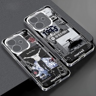 ST031 Softcase Compatible for Oppo A3X A3 A5i A5X A5Pro A5 2025 Custome Clear Case Bening Transparen