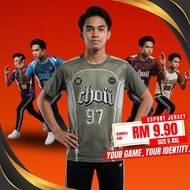 CY C06 Exclusive Esport Jersey Gaming T-Shirt Men Women Full Sublimation Baju Gaming Viral Jersi Esp