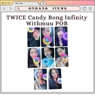 TWICE Candy Bong Infinity Withmuu POB Photocards
