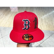 New Era 59Fifty Pack Hat - City Boston Red Sox Scarlet Fitted Cap