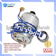 Dinamo Generator Serbaguna DC 5V - 12V Bisa Untuk Kipas Angin Mini / Printer / Layang Layangan / Mes