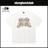 [niceghostclub] Siamese Twins Big Big T-Shirt _Unisex_Korean style