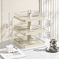 LZD Multi functional household high-end dry fruit tray snack fruit compartment storage rack rotatabl