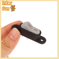 [InterfunS] 1/5PCS Boat Button Switch White 2 Pin Light ON/OFF 250V 6A AC AMP 125V 10A Electric Wok 