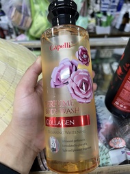 Sữa Tắm Nước Hoa Trắng Da Chống Nắng Collagen Capelli 680ml