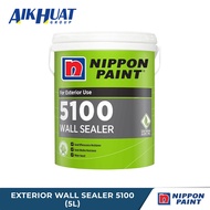 Nippon Paint 5L 5100 Wall Sealer Cat Undercoat Dinding Rumah Interior &amp; Exterior Wall