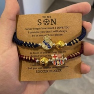 Original Hand-Woven Adjustable Royal Malaysia Bazaar Merchandise Men Women Same Style Bracelet Fan G