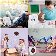 Portable CD Music Player Wall Mounted Bluetooth-compatible 5.1 3.5mm Music Player FM Radio Stereo Sp