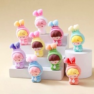 Flocked Bunny Plush Toy Dimoo Series Velvet Bunny Plush Dimoo Series