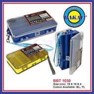 Bakau Lure Bank Tackle Box BBT 1030 Fishing Lure and Hook Storage Box