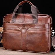 BEEGEE CCS2025 high quality genuine cowhide men's office handbag