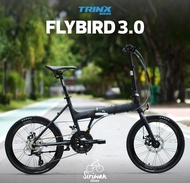 TRINX Flybird 3.0 จักรยานพับได้ เฟรมอลูมิเนียม Shimano Sora 3x9 speed