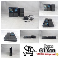 ZOOM G1XON EFX DIGITAL PEDAL EFFECT G1X ON g1on EFFECT GUITAR MULTIEFEK