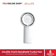 Jisulife FA43 Handheld Turbo Fan พัดลมพกพาปรับระดับความแรงได้ 5 ระดับ แบตเตอรี่ 4000mAh