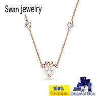 98 Swarovski Swan Jewelry Dragon & Swan Jewelry Sister Necklace Swan Hand Jewelry Necklace Female 92