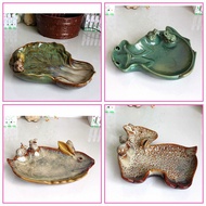 Ceramic Kiln Glazed Cabbage Plate Hotel Home Creative Fruit Plate DY9537