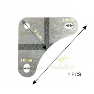 [ 1 PCS ] Corner Plate / Angle Plate for Slotted Angle Rack Bar / Bracket Siku Besi Rak Lubang / BOL