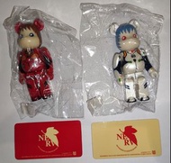Bearbrick series 13 SF Eva 福音戰士 凌波麗 明日香 Medicom 100%  Be@rbrick (全港港鐵站交收)