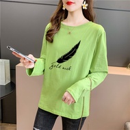 Special Baju T Shirt Perempuan Lengan Panjang Women Murah Wanita Muslimah Plus Size Long Sleeve Clothes Tops