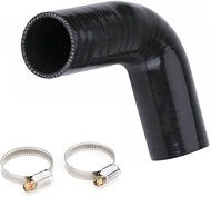 TOTMOX Universal Car Turbo Silicone Hose with 2 Clamps for F0RD F0CUS 1.8 TDCi Part Number 4M51-6K86