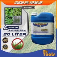 Mytools 20L Mawah/Sekali/Ecomax Glyphosate 13.6% Herbicide Racun Rumput 20 Liter