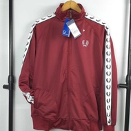 MERAH [Real Pict] Men's Jacket_Tracktop Freed Perry _Men's Casual Red and/ Tracksuit Jacket Sports J