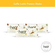 Heal Caffe Latte Protein Shake Powder Bundle of 3 Sachets - Vegan Pea Protein - HALAL - Meal Replacement, Diet