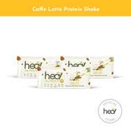 Heal Caffe Latte Protein Shake Powder Bundle of 3 Sachets - Vegan Pea Protein - HALAL - Meal Replace