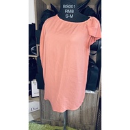 MESSAGE BLOUSE BEIGE