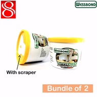 WESSBOND 500g wall putty / Instand putty filler with scraper