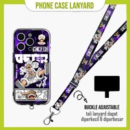 GANTUNGAN [SOFTCASE Set] One Piece Gear Case Strap Lanyard Mobile Hanger a15 a16 a54 a74 a76 a96 a57