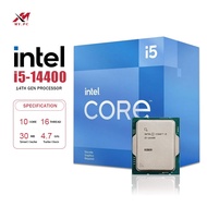 Intel Core i5-14400 14th Gen CPU Tray Type LGA 1700 10 Cores Desktop Processor Support DDR4/DDR5