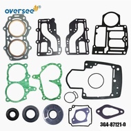 3G4-87121-0 Power Head Gasket Kit For TOHATSU NISSAN 9.9/15/18HP NS15D Outboard Engine