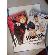 Jujutsu Kaisen Haikyu Manga Original Viz Media Preloved