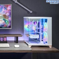 寧度13代i5 13400f/升14600kf/rtx4060ti/4070海景房高配組裝臺式電腦整機水冷電競雞遊戲主