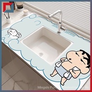 Wash Basin waterproof mat kitchen countertop drainage mat washbasin faucet water absorption mat diat