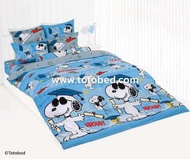 TOTO ที่นอนปิคนิค ลาย สนู๊ปปี้ Snoopy แบรนด์ TOTO ลิขสิทธิ์แท้ 100% ขนาด 3.5 และ 5 ฟุต
