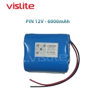 Pin quạt năng lượng mặt trời 12v 2500mAh 5000mAh 6000mAh.
