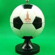 Vintage Desktop Cigarette Box SOCCER BALL Olympic Games Moscow 1980