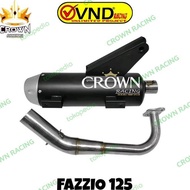 Tsukigi Standard Racing VNDknalpot AK 333 B1 Model TZM Yamaha Fazzio Motorcycle Original