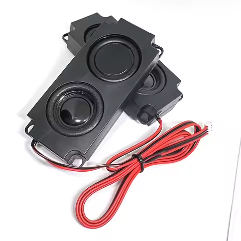 1 pair 8 Ohm 5W Audio Sound Speaker TV PC Laptop Computer Desk Speaker Music Loudspeaker Home Theate