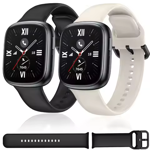 Official Silicone Band for Honor Watch 4 Sport Strap Bracelet Wristband Correa Replaceable Huawei Ho