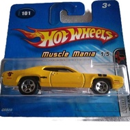 Hot Wheels 1971 Plymouth GTX. Short Card Muscle Mania Series 2004.