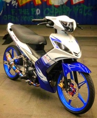 YAMAHA LC135 V1 COVERSET BIRU API HLY