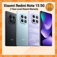 Xiaomi Redmi Note 15 5G Smartphones (2 Year Local Xiaomi Warranty)