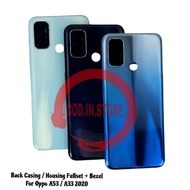 Casing Housing Fullset Oppo A53 2020 / A33 2020 Backdoor + Bezel