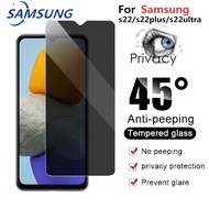 Samsung S22 Glass 9D Privacy Tempered Film for Samsung S21 Ultra S20Plus Anti Spy Screen Protector