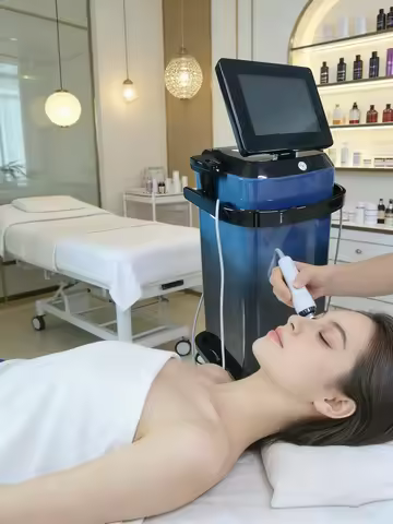 3 in 1 Crystal Depth8 M8 Beauty Machine with Ice Hammer for Professional Skin Care Beauty Treatment